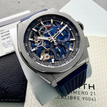 Load image into Gallery viewer, Zenith Defy El Primero 21 Blue Dial 95.9002.9004/78.R584 – Box / Papers
