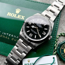 Load image into Gallery viewer, 2022 Rolex 36mm Explorer Black Dial 124270 - Box and Papers
