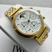 Load image into Gallery viewer, IWC Da Vinci Perpetual Calendar 18k Gold Cartier Pasha IW3705 - 152 Grams