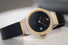 Load image into Gallery viewer, Ladies Hublot Classic MDM 1390 - 18K Gold + Stainless - Black Dial