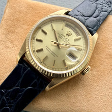 Load image into Gallery viewer, Rolex 18K Yellow Gold 18038 President
