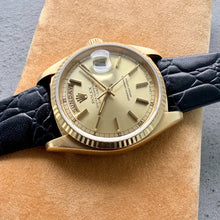 Load image into Gallery viewer, Rolex 18K Yellow Gold 18038 President