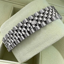 Load image into Gallery viewer, Rolex 36mm Diamond Black Mother of Pearl Datejust Jubilee 116234 Box Papers