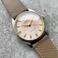 Load image into Gallery viewer, Rolex 5505 Two Tone Gold + Stainless - Tropical Patina Honey Comb Dial- Everest
