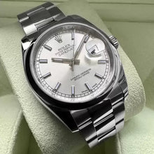 Load image into Gallery viewer, Rolex Datejust 36mm Silver Dial 126200 – Box and Papers - Home Depot Award