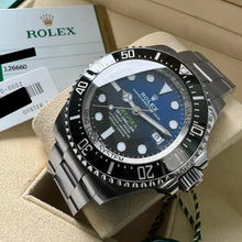 Load image into Gallery viewer, Rolex Deepsea James Cameron Sea Dweller 126660 Blue Dial Box Papers + Receipts