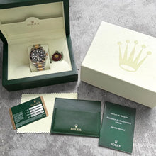 Load image into Gallery viewer, Rolex GMT Master II 116713 Two Tone - Box / Papers - Unpolished with stickers!