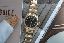 Load image into Gallery viewer, Rolex Meritus Black Dial 6594 - 1030 Butterfly Movement for 6542 Serviced
