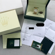 Load image into Gallery viewer, Rolex President 18k Yellow Gold 118238 - Mother Pearl Dial - 2026 Rolex Service