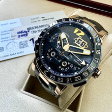 Load image into Gallery viewer, Ulysse Nardin El Toro Black Rose gold 326-03 Box Papers - GMT Perpetual Calendar