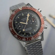 Load image into Gallery viewer, Vintage 1970s Wittnauer Geneve Chronograph 239T Stainless Steel 7004
