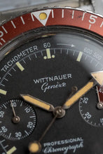 Load image into Gallery viewer, Vintage 1970s Wittnauer Geneve Chronograph 239T Stainless Steel 7004
