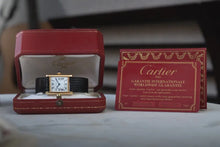 Load image into Gallery viewer, Vintage Cartier Tank Louis solid 18k Gold 78087 - Box + Papers - Collector's set