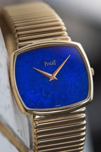 Load image into Gallery viewer, Vintage Mens Piaget 18K Yellow Gold 9731 C10 - Stunning Lapis Lazuli Dial