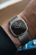 Load image into Gallery viewer, Vintage Audemars Piguet solid white gold black dial diamond markers / hands