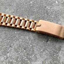 Load image into Gallery viewer, 1974 Rolex President Rose Gold 6917 New Old Stock Green Diamond Stella Dial NOS