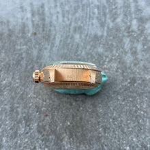 Load image into Gallery viewer, 1974 Rolex President Rose Gold 6917 New Old Stock Green Diamond Stella Dial NOS