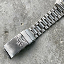 Load image into Gallery viewer, 1970s Heuer Carrera Blue Dial 73653 Chronograph Valjoux 7736