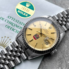 Load image into Gallery viewer, 1979 Rolex 16030 Stainless Steel Datejust - Box Papers - UAE Emerati Eagle logo