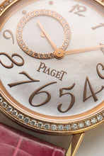 Load image into Gallery viewer, Piaget Altiplano Rose Gold P10345 - Mother Pearl Dial +Factory set Diamond Bezel