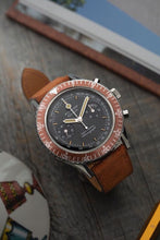 Load image into Gallery viewer, Vintage 1970s Wittnauer Geneve Chronograph 239T Stainless Steel - Box + Papers