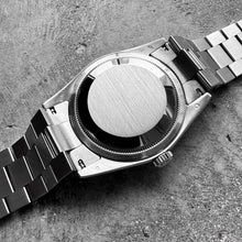 Load image into Gallery viewer, 36mm Rolex Platinum President 118206 Glacier Blue Dial – Serviced - Box + Papers