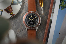 Load image into Gallery viewer, Vintage 1970s Wittnauer Geneve Chronograph 239T Stainless Steel - Box + Papers