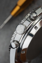 Load image into Gallery viewer, Vintage 1970s Wittnauer Geneve Chronograph 239T Stainless Steel - Box + Papers