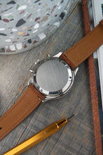 Load image into Gallery viewer, Vintage 1970s Wittnauer Geneve Chronograph 239T Stainless Steel - Box + Papers