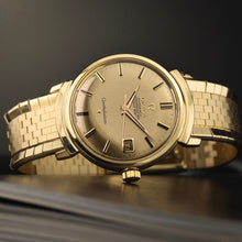 Load image into Gallery viewer, 1966 Solid Gold Omega Constellation 168002 Grand Luxe - Brick Bracelet
