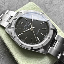 Load image into Gallery viewer, 2006 Rolex Air King 14010M – Box and Papers - Razor sharp + Nice Matte Grey Dial