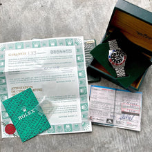 Load image into Gallery viewer, 1985 Rolex GMT Master 16750 Stainless Steel Jubilee - Box Papers + Receipt