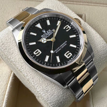 Load image into Gallery viewer, 2022 Rolex Explorer 124273 Two Tone - Box / Papers