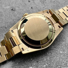 Load image into Gallery viewer, 36mm Rolex President 118238 Black inlayed Roman Number Dial – Serviced