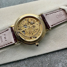 Load image into Gallery viewer, 1996 Breguet Classique Moon Power Reserve BA3137 Yellow gold Auto -Box+ Papers
