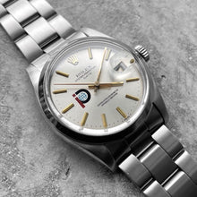 Load image into Gallery viewer, 1979 Rolex Date 1500 Stainless Steel - Pool Intairdril Company Logo Dial