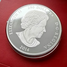 Load image into Gallery viewer, 2014 Year of the Horse Canada $250 Kilo Silver Coin Mintage 388 Pieces
