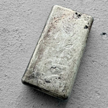Load image into Gallery viewer, 10 oz Johnson Matthey .999 Silver Poured bar - Nice Patina
