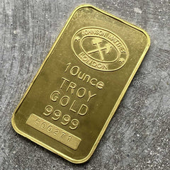 Johnson Matthey London 1oz .999 Gold Bar