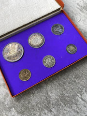 1937 Canada Original Mirror Six Coin Set - Less Then 100 Issued