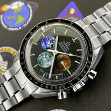 Load image into Gallery viewer, 2004 Omega 42mm Speedmaster 3577.50 Stainless Steel - With Box - Moon to Mars

