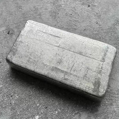10 oz Engelhard .999 Silver Poured bar 5 digit Serial - Attractive condition