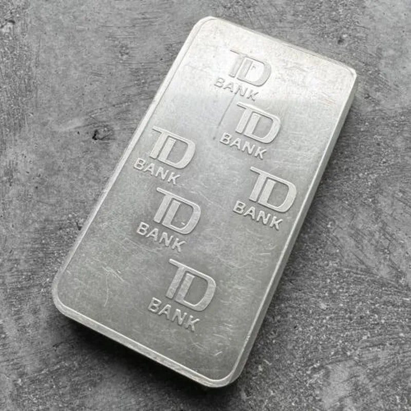 10 oz Engelhard .999 Silver bar - TD Toronto Dominion Bank