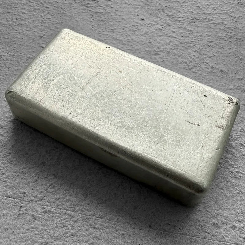 10 oz Engelhard .999 Silver Poured bar - Bold strike and clean surfaces