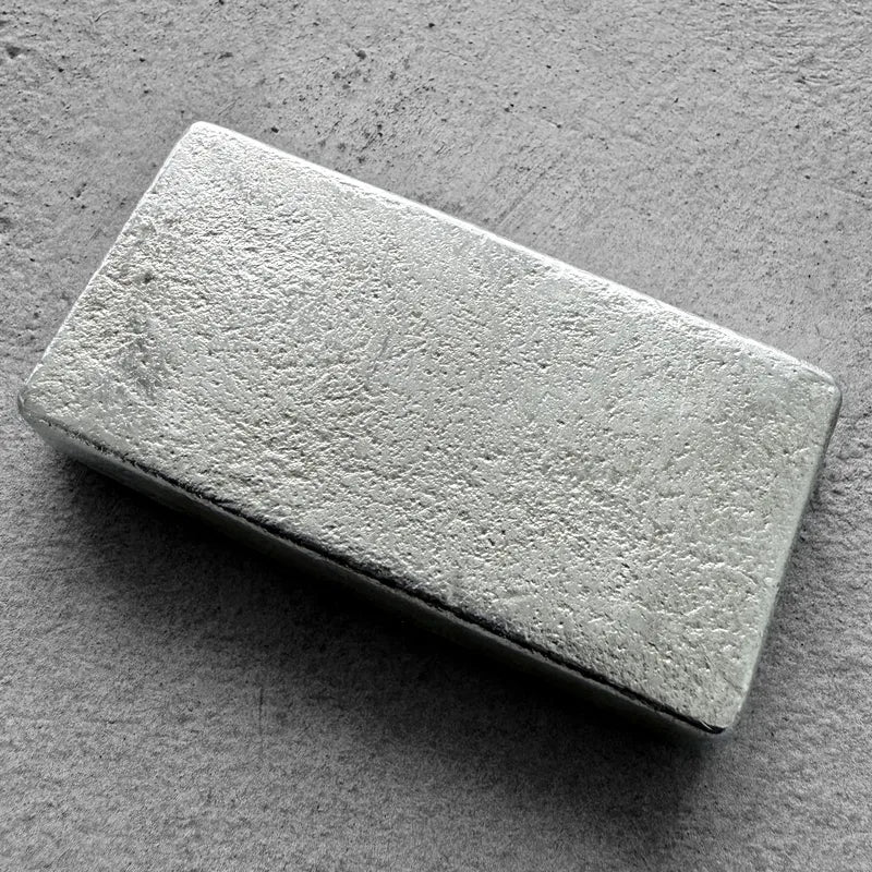 10 oz Engelhard .999 Silver Poured bar - Bold strike and clean surfaces