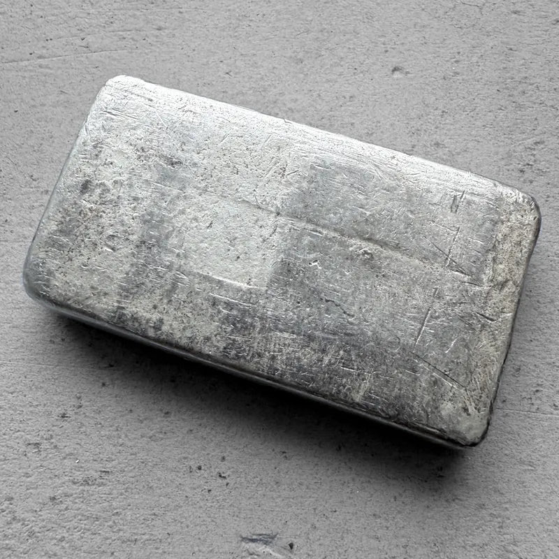 10 oz Engelhard .999 Silver Poured bar - 5 digit serial number