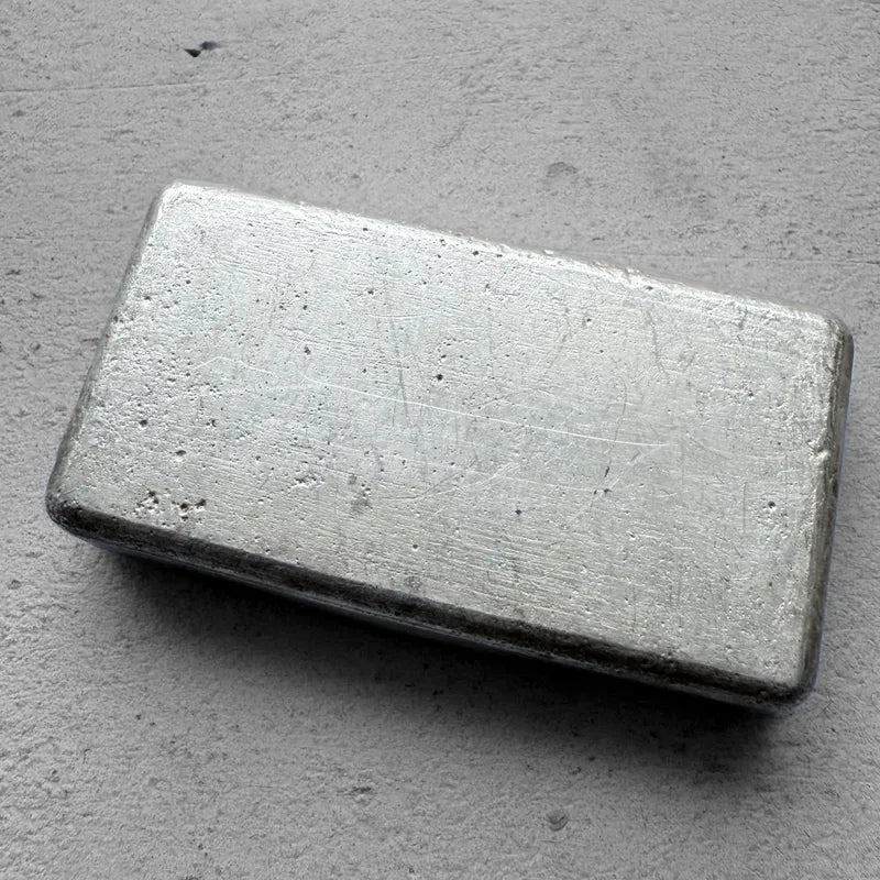 10 oz Engelhard .999 Silver Poured bar Neat Serial 133555