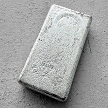 Load image into Gallery viewer, 10 oz Johnson Matthey .999 Silver Poured bar - Very Clean Surfaces!

