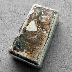 10 oz Johnson Matthey Mallory JM&M .999 Silver Poured bar