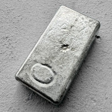 Load image into Gallery viewer, 10 oz Johnson Matthey .999 Silver Poured bar - Nice Pour Lines!
